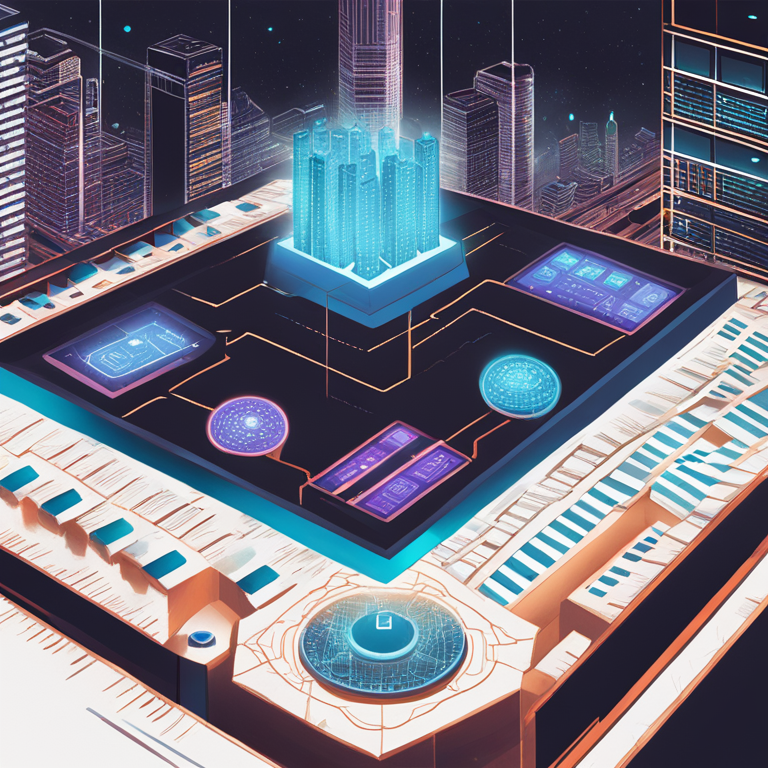 A hand-drawn digital illustration, Artstation HQ, conceptualizing the future landscape of AI policing oversight, featuring abstract symbols of law and justice morphing into digital circuits and binary codes, representing the intersection of traditional legal systems and futuristic AI technologies. This compelling visual narrative aims to underscore the critical importance of evolving oversight and regulatory measures in the context of AI decision-making in law enforcement, enhancing both visual impact and SEO potency for the discussion.