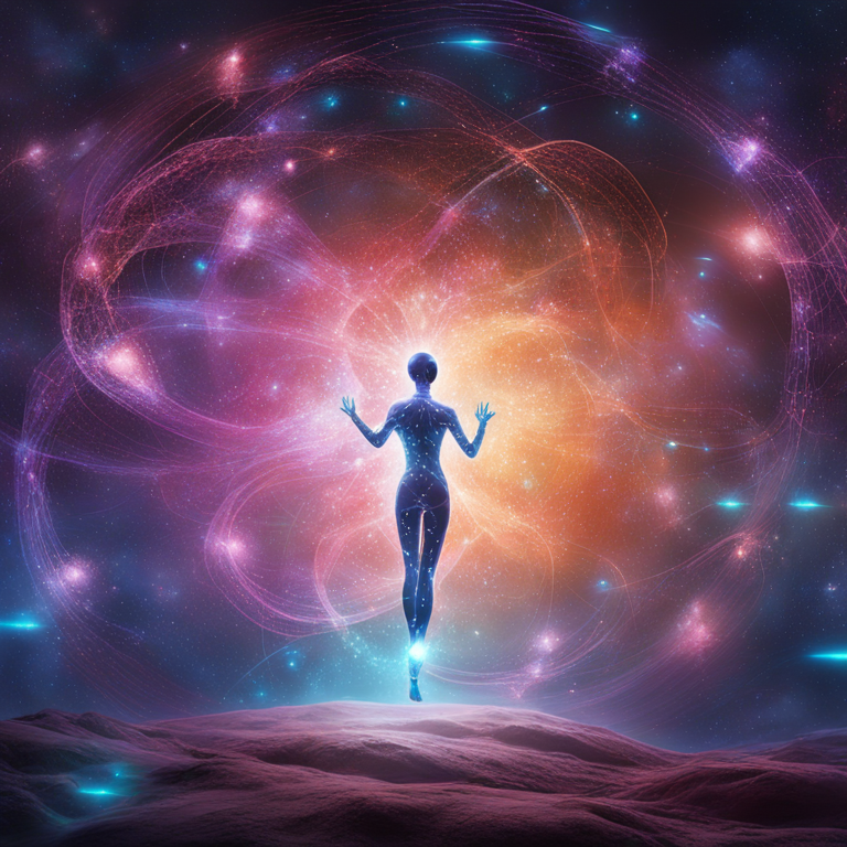 A surreal digital canvas depicting the convergence of Artificial Intelligence and Quantum Computing as ethereal beings. They are entwined in a dance of creation, emanating from the core of a binary nebula. The background is awash with digital artistry, imitating a blend of hand-drawn and CGI techniques perfected at Artstation HQ. This vibrant tableau is punctuated with cryptographic symbols and quantum circuits, subtly hinting at the complexity and beauty of technological fusion, all encapsulated in an abstract, fashion magazine-worthy illustration.