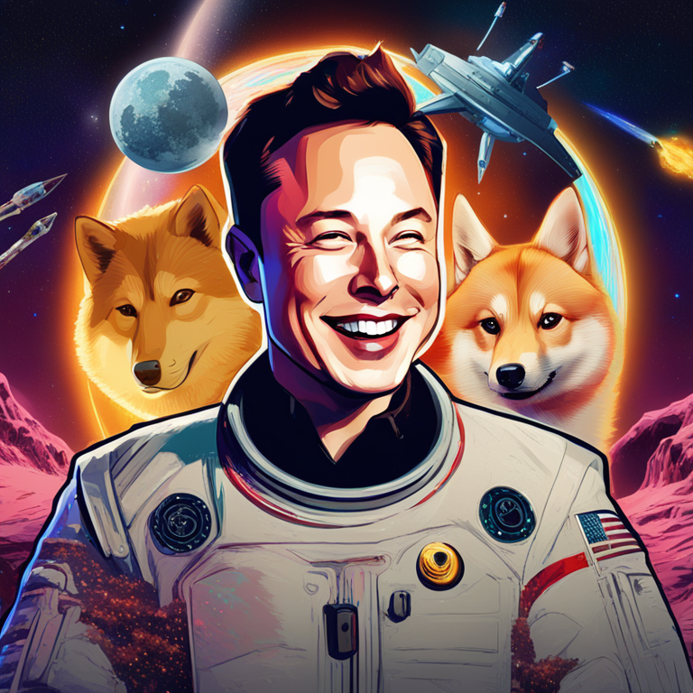 Musk's Meme Magic Fuels Dogecoin's Leap with a Nod to Monty Python, as Shiba Inu Sets Its Sights on Cryptocurrency Elite