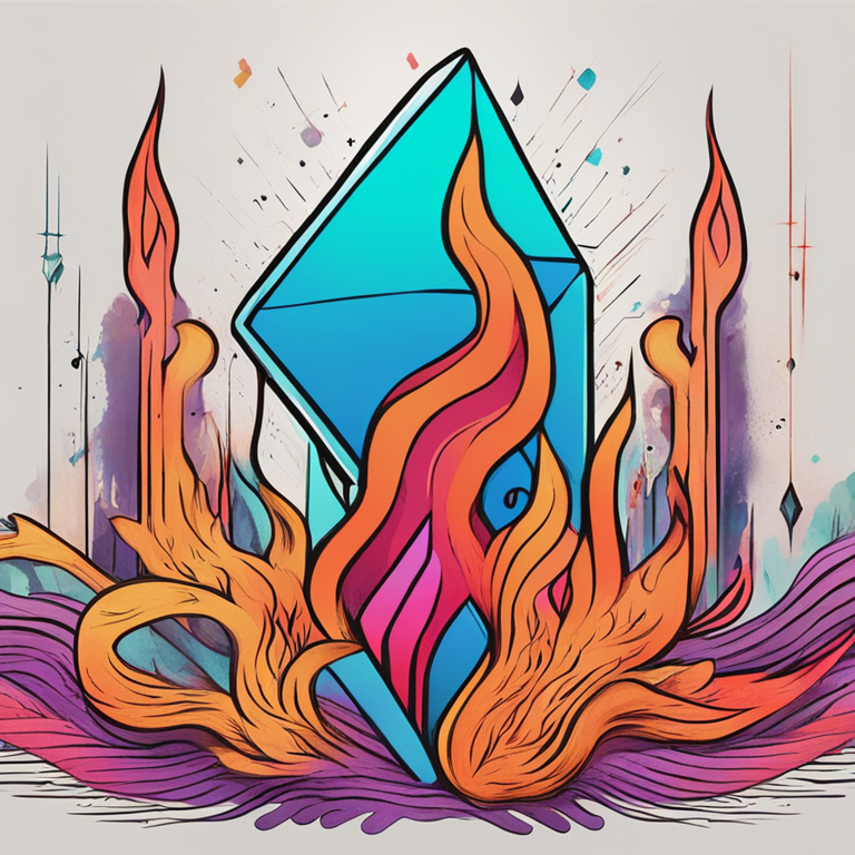 Ethereum's Flaming Downturn: A Four-Month Low in ETH Burn Rate - What's the Deal?