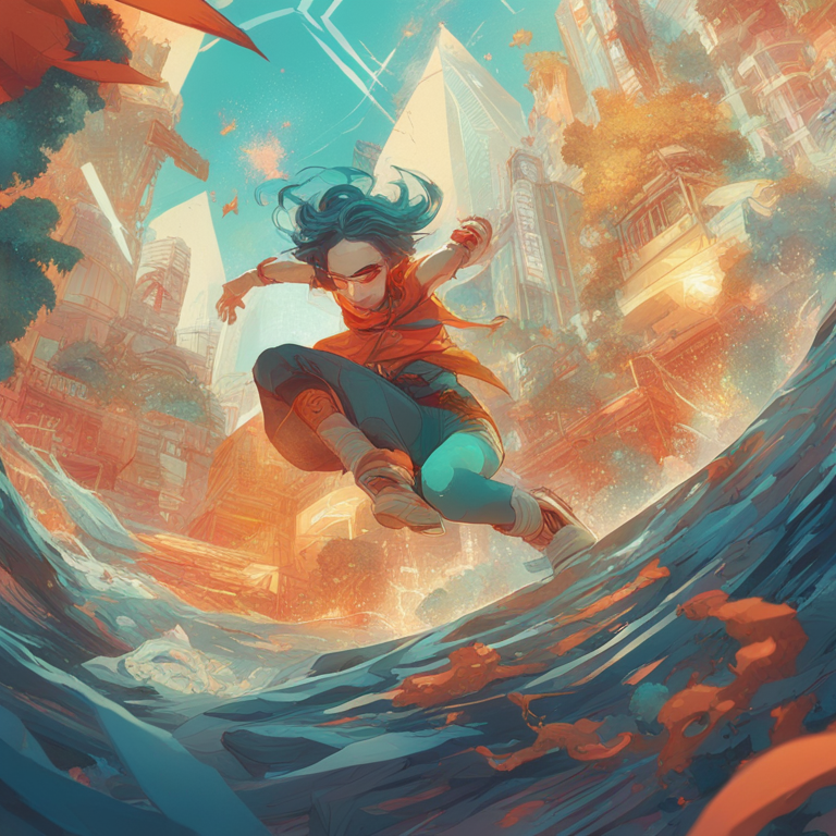 A vibrant digital art piece showcasing the iconic Solana logo, triumphantly breaking through a crystal-clear $150 barrier, surrounded by an aura of digital acceleration and market enthusiasm, blending the themes of breakthrough and optimism in a visually stunning narrative, art by James Jean and Victo Ngai, trending on Artstation with vibrant colors and detailed textures.