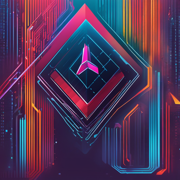 Ethereum's challenging path to price recovery highlighted in a digital art piece, encapsulating the volatility and uncertainty in the crypto market, art by Artstation's top digital artists, featuring dynamic lines and vibrant colors that represent financial ups and downs, trending on Artstation, high-resolution digital illustration.