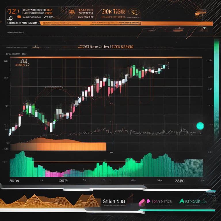 A dynamic shift in Shiba Inu coin's perception among investors, highlighted by the removal of billions from exchanges for long-term holding, visualized as an upward trend graph breaking through barriers, hand-drawn digital illustration, Artstation HQ, digital art