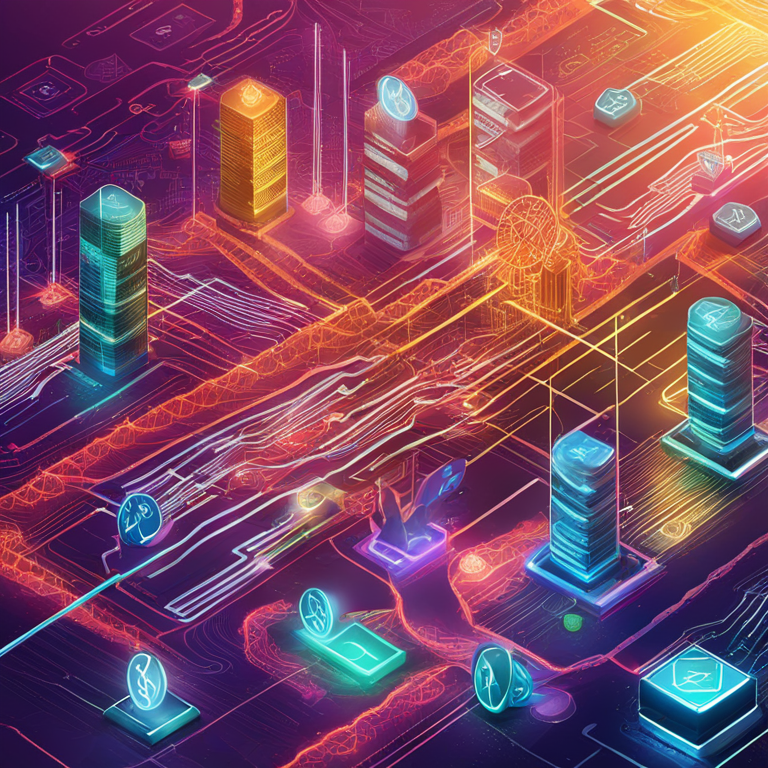 A detailed digital representation of stablecoins cascading down the vibrant digital landscape of the cryptocurrency market, showcasing the dynamic interplay between human and automated trading activity, hand-drawn digital illustration, trending on Artstation, vivid colors, intricate network of transactions.