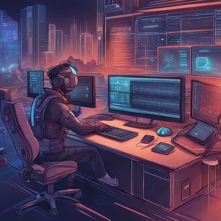 a hand-drawn digital illustration capturing the essence of innovation and collaboration in the fintech world, showcasing dynamic digital interfaces of MoonPay and BitPay merging, inspired by Artstation’s top-ranking artists, with a cyberpunk flair and web3 motifs, high-resolution, digital art