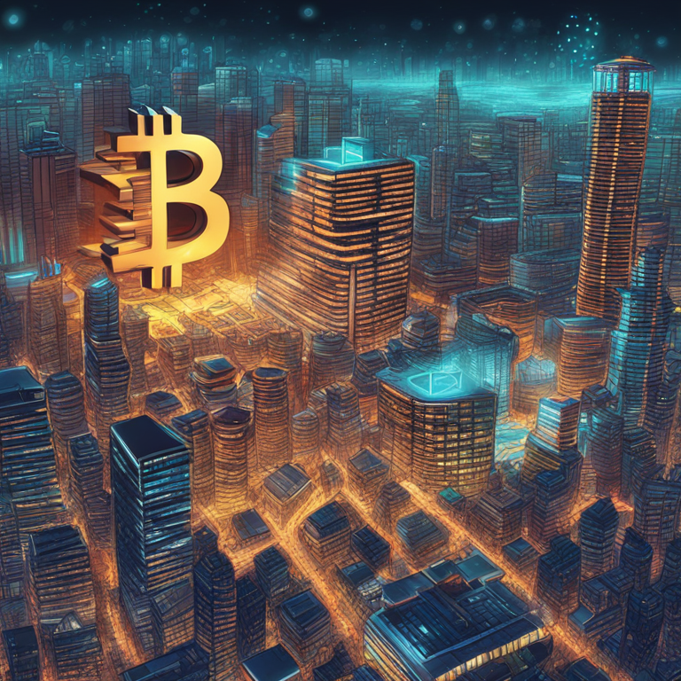 detailed digital art showing the impact on Bitcoin addresses due to the price drop, hand-drawn illustration, Artstation HQ, modern and vibrant colors, depicting 5.1 million BTC addresses on edge, financial analysts in background, digital illustration