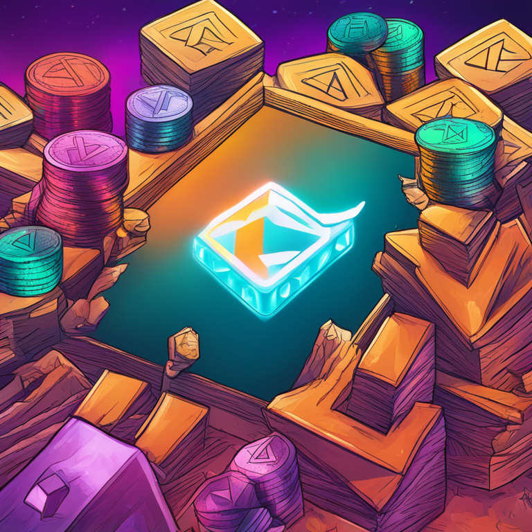 Digital illustration of Crypto.com and Adan Association collaboration, hand-drawn digital art, Artstation HQ, vibrant colors