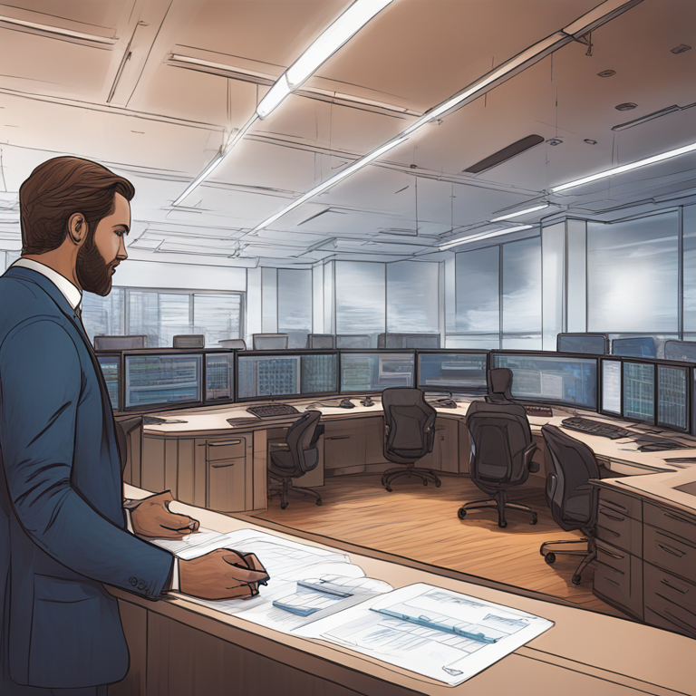 Hand-drawn digital illustration, Artstation HQ, digital art depiction of Ripple institutional-grade custody solutions, advanced financial technology, secure digital asset management, corporate collaboration, high-detail