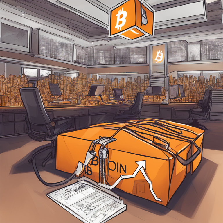 Visual representation of Bitcoin market trends, hand-drawn digital illustration, Artstation HQ, digital art