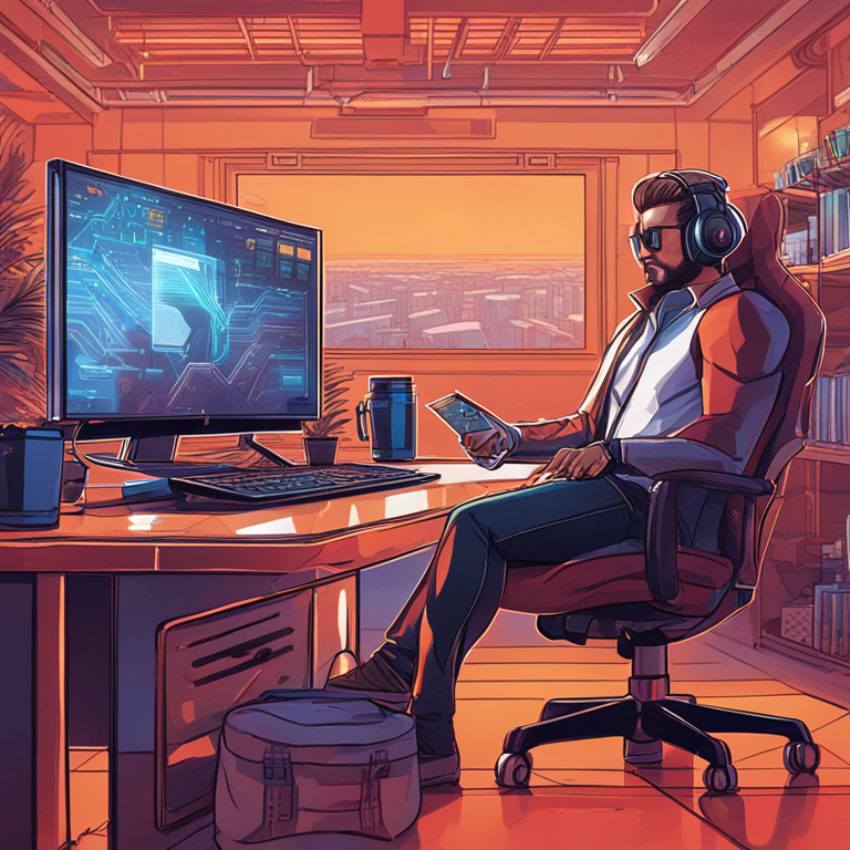 detailed digital art illustrating the benefits and risks of influencer advice in crypto, informative, dynamic, Artstation HQ, digital illustration