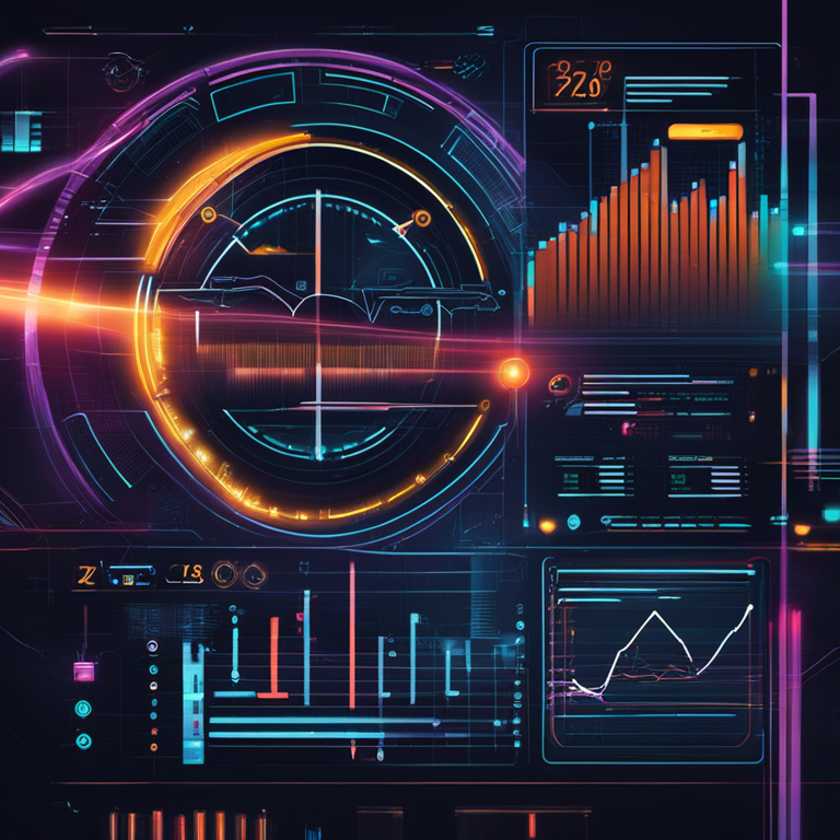 hand-drawn digital illustration, Artstation HQ, digital art showing a futuristic technical chart with LINK coin symbols, bold colors, sleek lines, trending on Artstation, modern digital finance ambiance